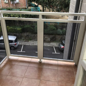 Cerramientos en balcón