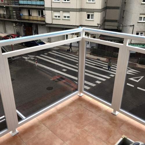 Cerramientos en balcón