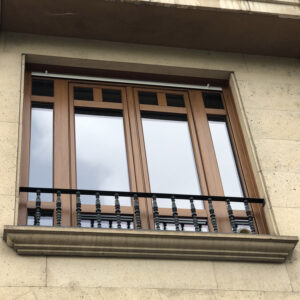 Reforma de ventanas en piso